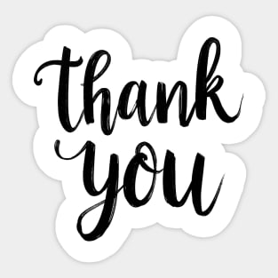 Thank you Sticker